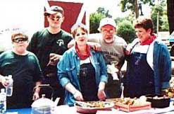 Cowboy Church Cook team